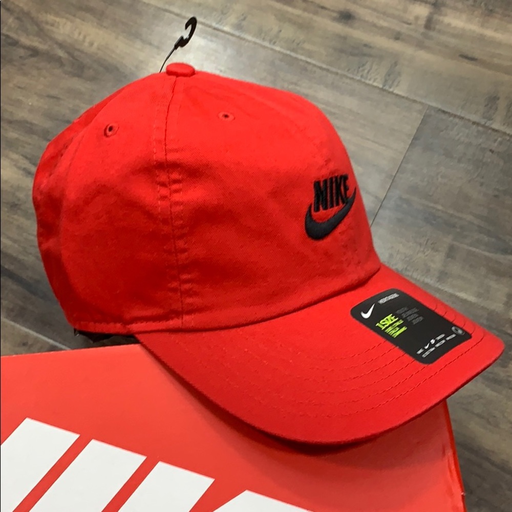 NIKE CAP HERITAGE86 youth 1 size red/black - Picture 5 of 16